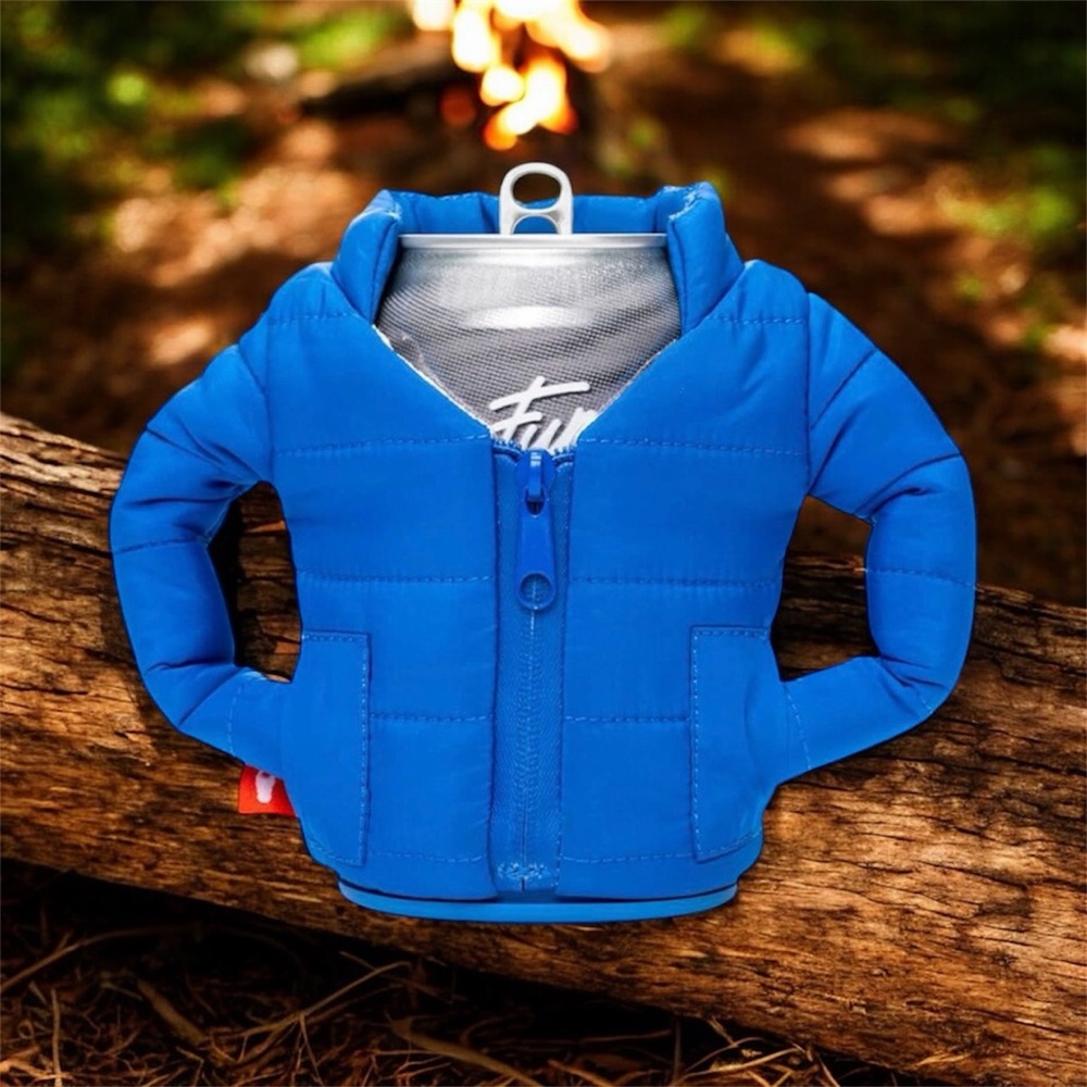 Puffin Varsity Blue Insulated Jacket Cooler